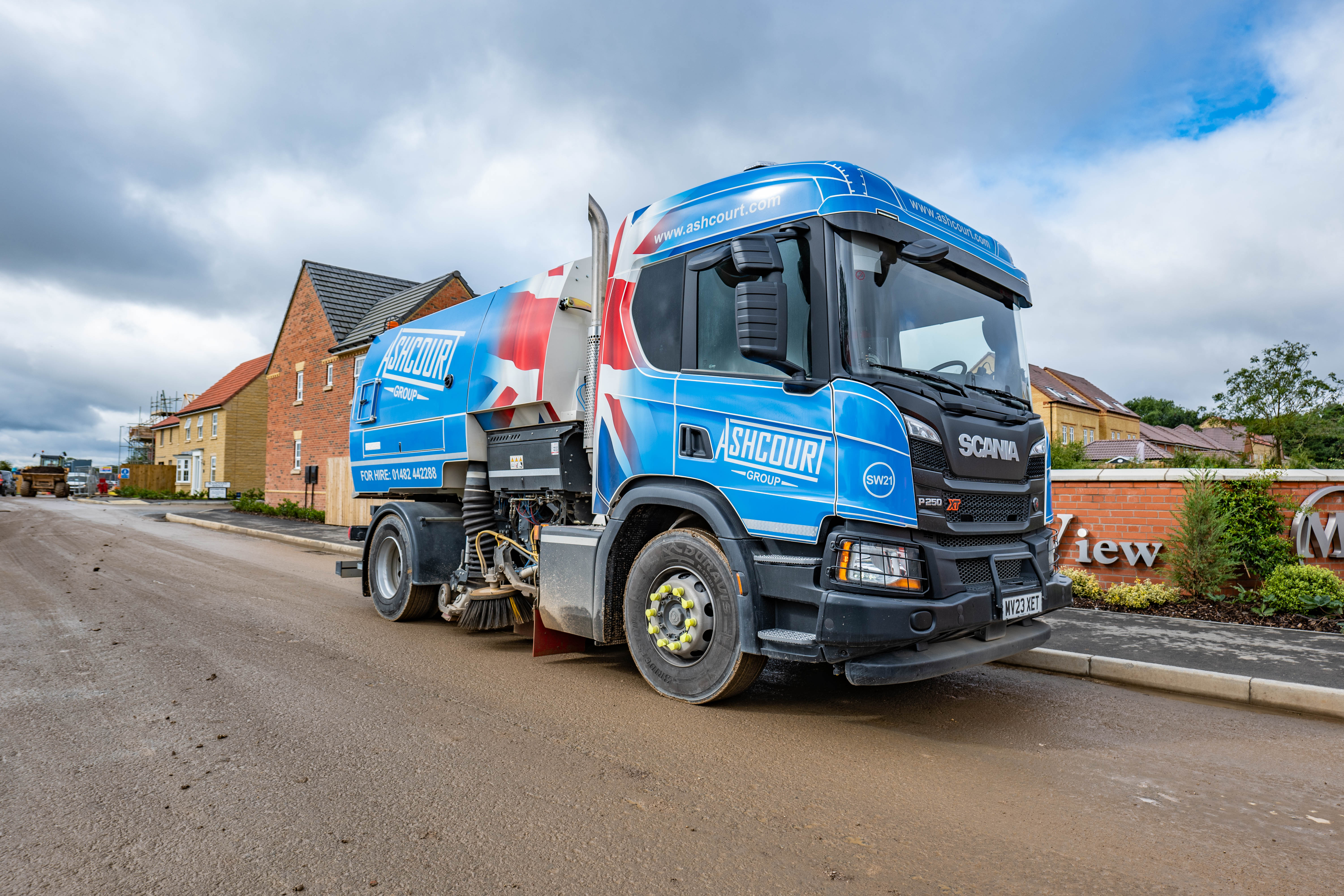 Road sweeper hire